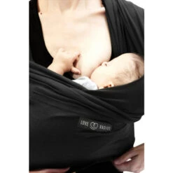 Echarpe De Portage L'Originale Noir/noir - LOVE RADIUS -Baby Gear Soldes 3760218240014 3