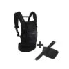 Porte-bébé PhysioCarrier + Pack Accessoires Noir Poche Anthracite - LOVE RADIUS -Baby Gear Soldes 3760218242834