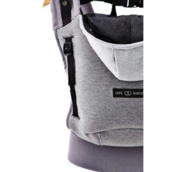 Porte-bébé Hoodie Carrier Gris Flanelle - LOVE RADIUS -Baby Gear Soldes 3760218243060 2
