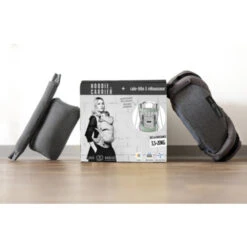 Bundle HOODIE CARRIER + Pack Accessoires Gris Flanelle - LOVE RADIUS