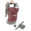 Bundle Porte-bébé Hoodie Carrier Bois De Rose + Pack Accessoires - LOVE RADIUS -Baby Gear Soldes 3760218244081 1