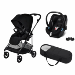 Poussette Melio + Coque Aton 5 + Cocoon S CYBEX : Comparateur, Avis, Prix