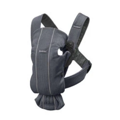BabyBjörn Porte-Bébé Mini Mesh 3D Anthracite - BABYBJÖRN -Baby Gear Soldes 7317680210135 1
