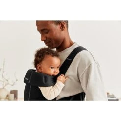 BabyBjörn Porte-Bébé Mini Coton Noir - BABYBJÖRN -Baby Gear Soldes 7317680210562 5