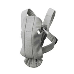 BabyBjörn Porte-Bébé Mini Jersey 3D Gris Clair - BABYBJÖRN