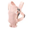BabyBjörn Porte-Bébé Mini Jersey 3D Rose Poudré - BABYBJÖRN