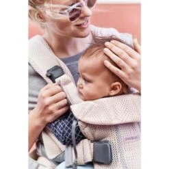 BabyBjörn Porte-Bébé One Air Mesh 3D Rose Nacré - BABYBJÖRN -Baby Gear Soldes 7317680980014 4