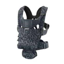 BabyBjörn Porte-Bébé Move Mesh 3D Anthracite/Léopard - BABYBJÖRN