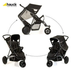 Poussette Double Freerider HAUCK : Comparateur, Avis, Prix