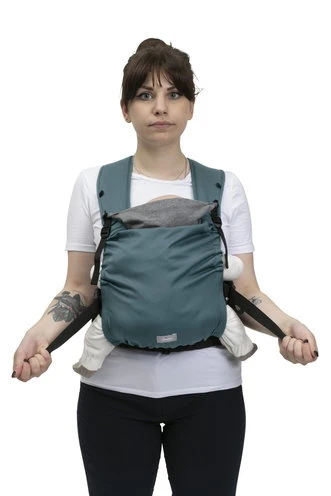 Porte-Bébé Skin Fit Green Wood - CHICCO 6 Porte-Bébé Skin Fit Green Wood - CHICCO - Image 4