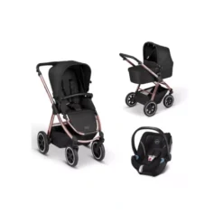 Poussette Samba + Nacelle + Coque Cybex Aton 5 ABC DESIGN : Comparateur, Avis, Prix