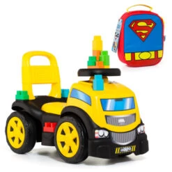 Trotteur 3 En 1 + Jeu De Blocs + Sac à Lunch Isolé Superman MOLTO : Comparateur, Avis, Prix