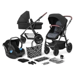 Trio Poussette XMoov + Siège Auto + Nacelle KINDERKRAFT : Comparateur, Avis, Prix